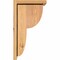 Ekena Millwork Crestline Smooth Corbel w/Backplate, Western Red Cedar, 7 1/2"W x 10"D x 18"H COR08X10X18CRE01SWR - alternate 2